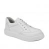 Women sport shoes 6057 white