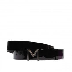 Women belt 17-2m patent purple+black