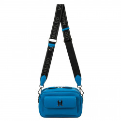 Women shoulder bag 006g blue electric