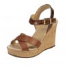Women sandals 5095 brown combined