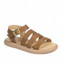 Women sandals 5089 brown