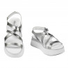 Women sandals 5100 silver combined