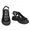 Sandale dama 5099 negru combinat