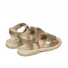 Small children sandals 80c golden combined