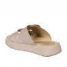 Women sandals 5084-1 pudra pearl