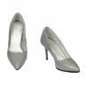 Women stylish, elegant shoes 1293 patent gray