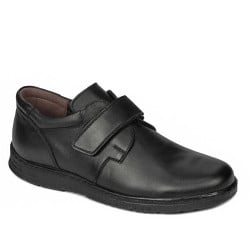 Men stylish, elegant, casual shoes 957sc black