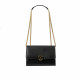 Women shoulder bag 013g black safiano