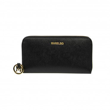 Portmoneu/portofel 200g negru safiano