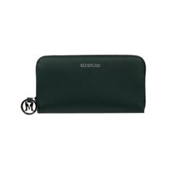 Women wallet 200g 01 green safiano