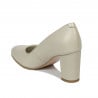 Women stylish, elegant shoes 1273 beige