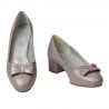 Pantofi eleganti dama 1270-1 capucino sidef