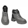 Women boots 3382 gray combined