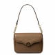 Women shoulder bag 015g brown cognac
