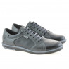 Men sport shoes 869 black+gray