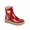 Small children boots 110c patent red combined
