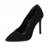 Pantofi eleganti dama 1299 negru antilopa