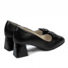 Women stylish, elegant shoes 1298-1 black