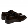 Men stylish, elegant shoes 959 a brown florantic