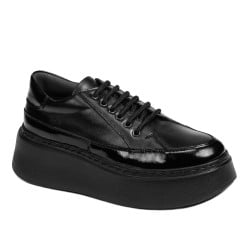 Pantofi sport dama 6070 negru combinat