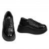 Women sport shoes 6070 black combined