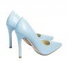 Women stylish, elegant shoes 1302 ciel