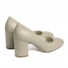 Women stylish, elegant shoes 1305 sand