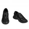 Pantofi sport barbati 966 negru combinat