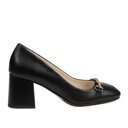 Women stylish, elegant shoes 1304 black