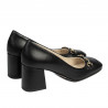 Women stylish, elegant shoes 1304 black