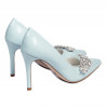 Women stylish, elegant shoes 1300 baby blue