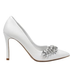 Pantofi eleganti dama 1300 alb