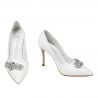 Pantofi eleganti dama 1300 alb