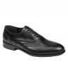 Men stylish, elegant shoes 964 black