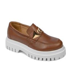 Women casual shoes 6072 brown
