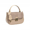 Women hand bag 022g taupe combined