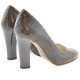 Pantofi eleganti dama 1214 croco maro