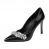 Women stylish, elegant shoes 1300 black