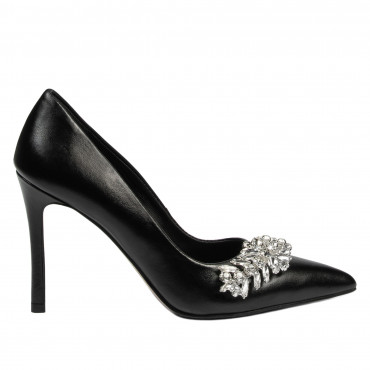 Women stylish, elegant shoes 1300 black