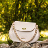 Women shoulder bag 026g biz beige