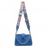 Women shoulder bag 003g 01 blue regal