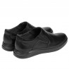 Men loafers, moccasins 971m black