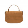Women hand bag 023g croco brown