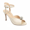 Women sandals 1329 white perlat