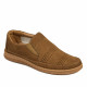Men loafers, moccasins 925 bufo brown