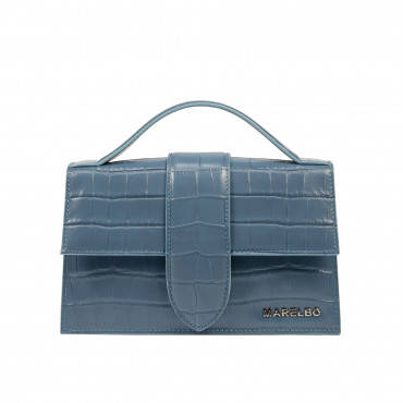 Geanta dama de umar 028g 01 croco albastru