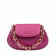 Women shoulder bag 027g pink fuxia