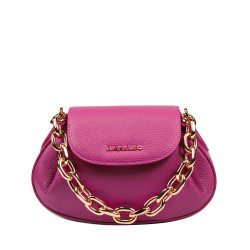 Women shoulder bag 027g pink fuxia