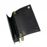 Women shoulder bag 029g croco patent black