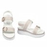 Women sandals 5106 white+ivory